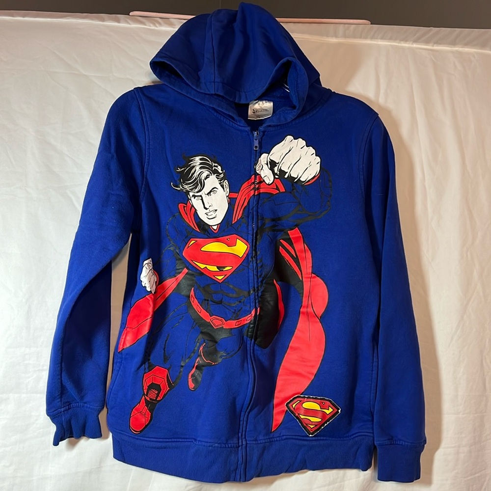 Superman Zip Up Hooded Jacket